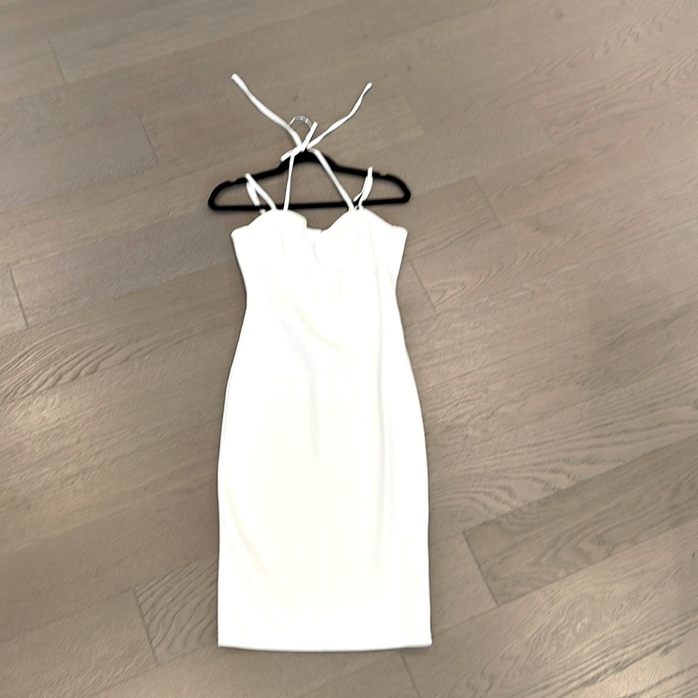 Stretchy White Dress